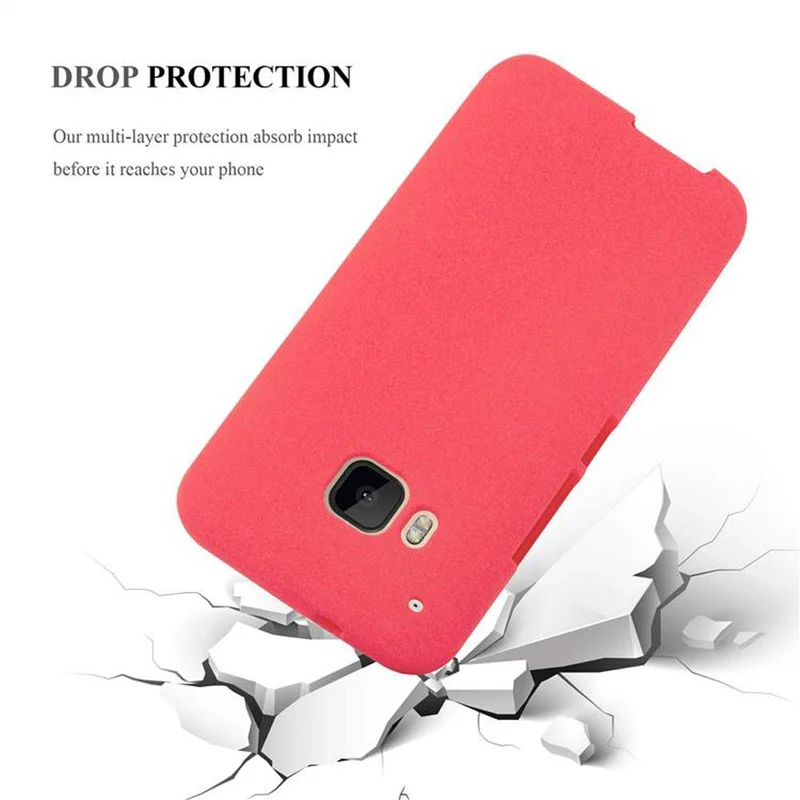 Cadorabo Hülle kompatibel mit HTC ONE M9 Schutzhülle aus flexiblem TPU Silikon