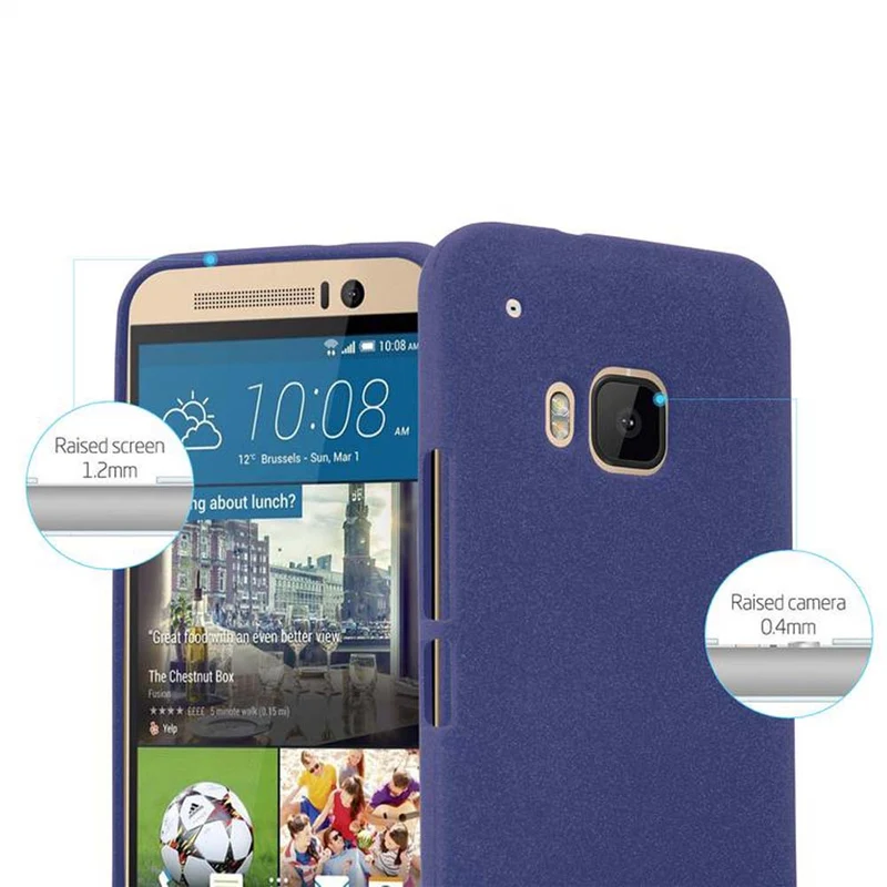 Cadorabo Hülle kompatibel mit HTC ONE M9 Schutzhülle aus flexiblem TPU Silikon