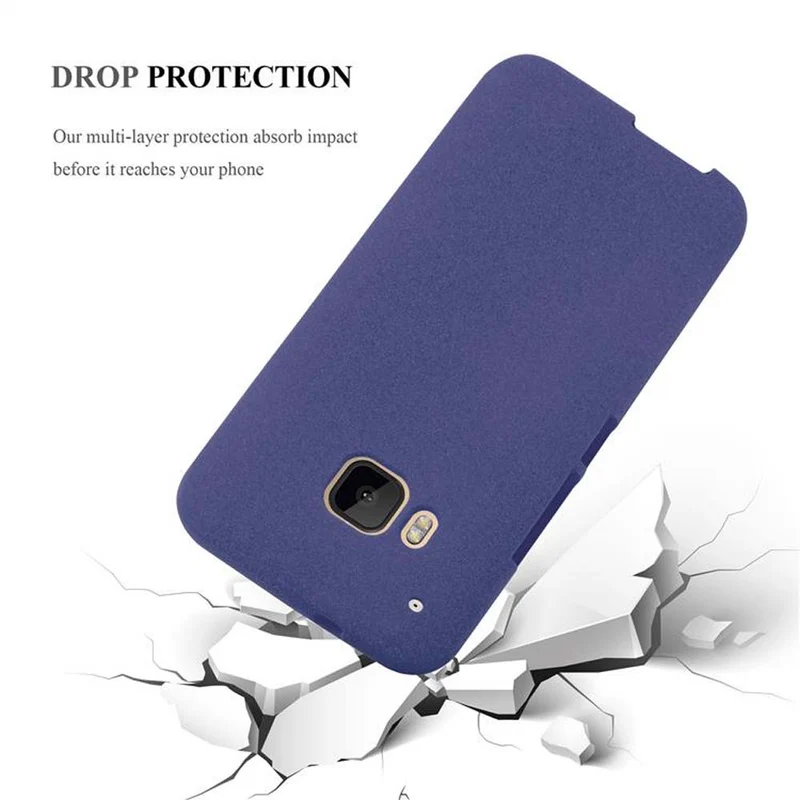 Cadorabo Hülle kompatibel mit HTC ONE M9 Schutzhülle aus flexiblem TPU Silikon