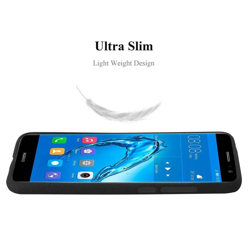 Cadorabo Hülle kompatibel mit Huawei NOVA PLUS Schutzhülle aus flexiblem TPU Silikon