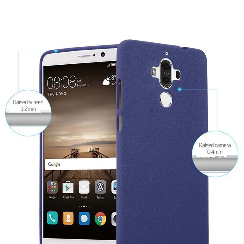 Cadorabo Hülle kompatibel mit Huawei MATE 9 Schutzhülle aus flexiblem TPU Silikon