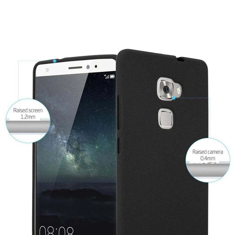 Cadorabo Hülle kompatibel mit Huawei MATE S Schutzhülle aus flexiblem TPU Silikon