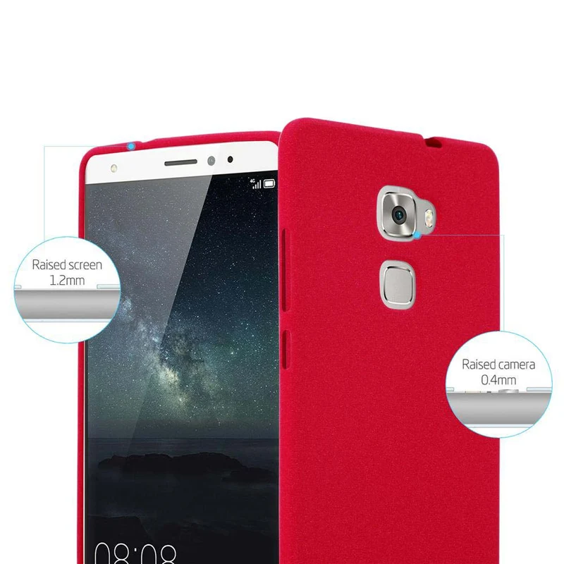 Cadorabo Hülle kompatibel mit Huawei MATE S Schutzhülle aus flexiblem TPU Silikon