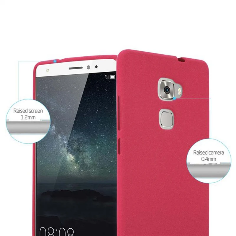 Cadorabo Hülle kompatibel mit Huawei MATE S Schutzhülle aus flexiblem TPU Silikon