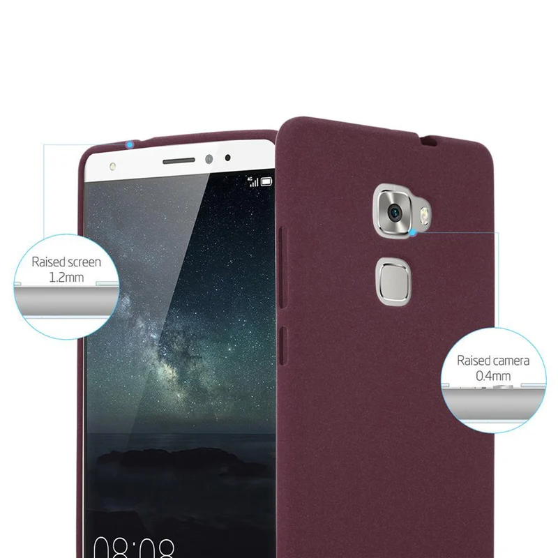 Cadorabo Hülle kompatibel mit Huawei MATE S Schutzhülle aus flexiblem TPU Silikon