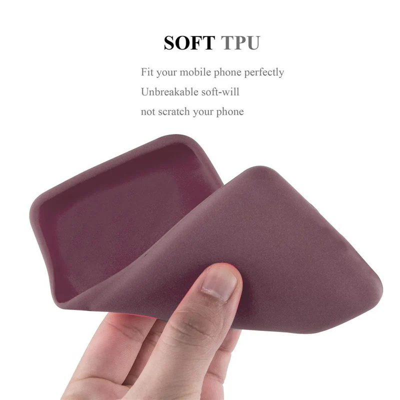Cadorabo Hülle kompatibel mit Huawei MATE S Schutzhülle aus flexiblem TPU Silikon