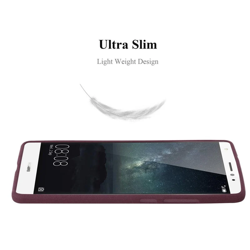 Cadorabo Hülle kompatibel mit Huawei MATE S Schutzhülle aus flexiblem TPU Silikon