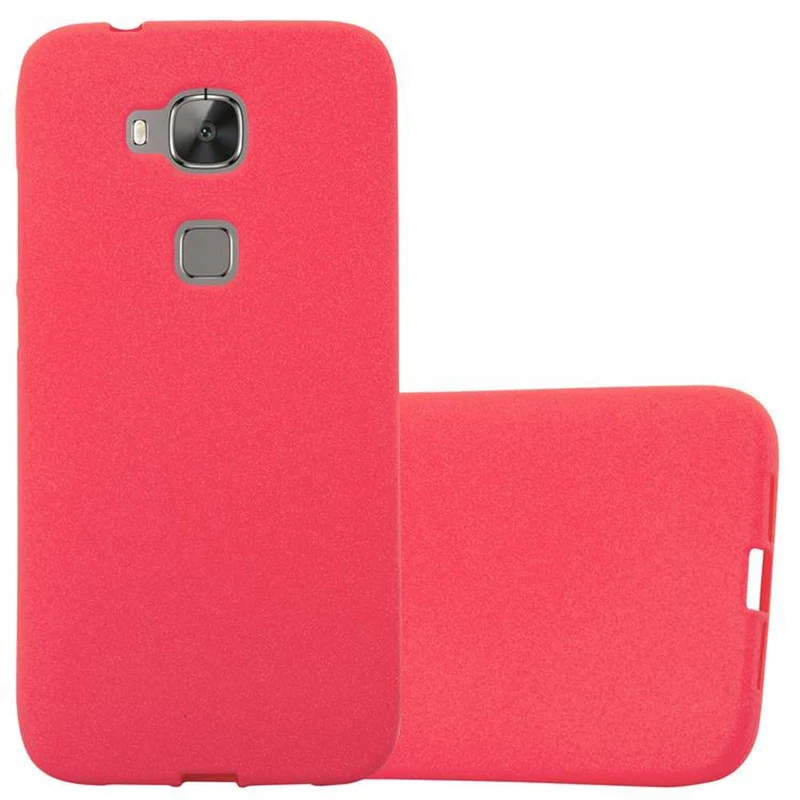Cadorabo Hülle kompatibel mit Huawei ASCEND G7 PLUS / G8 / GX8 Schutzhülle aus flexiblem TPU Silikon