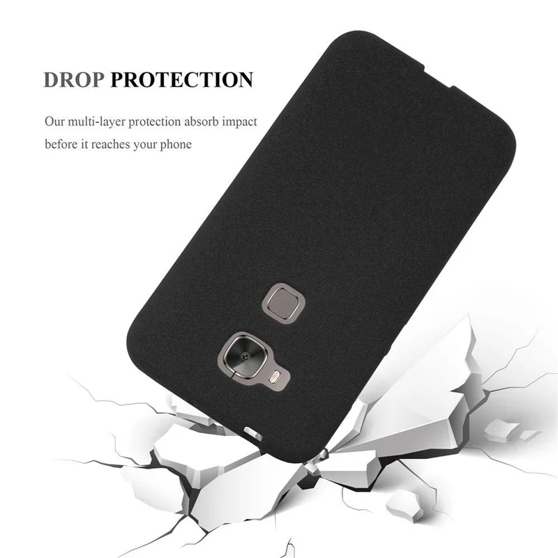 Cadorabo Hülle kompatibel mit Huawei ASCEND G7 PLUS / G8 / GX8 Schutzhülle aus flexiblem TPU Silikon