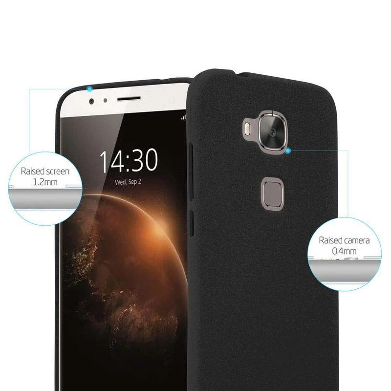 Cadorabo Hülle kompatibel mit Huawei ASCEND G7 PLUS / G8 / GX8 Schutzhülle aus flexiblem TPU Silikon
