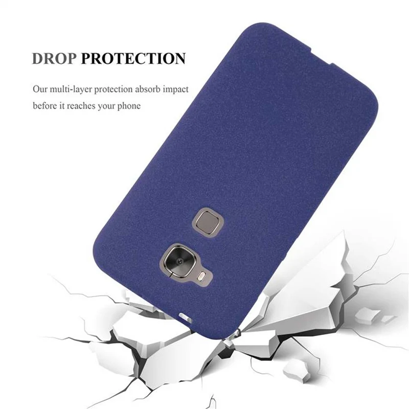 Cadorabo Hülle kompatibel mit Huawei ASCEND G7 PLUS / G8 / GX8 Schutzhülle aus flexiblem TPU Silikon
