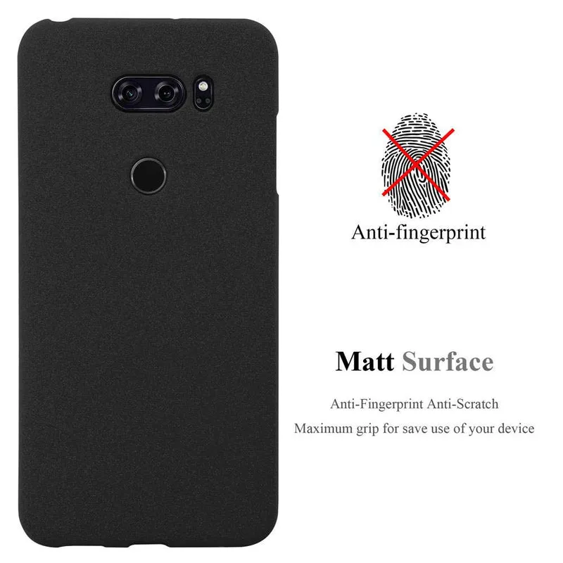 Cadorabo Hülle kompatibel mit LG V30 / V30+ / V30S / V30S+ Schutzhülle aus flexiblem TPU Silikon