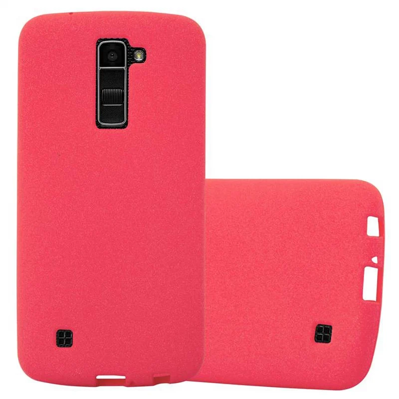 Cadorabo Hülle kompatibel mit LG K10 2016 Schutzhülle aus flexiblem TPU Silikon