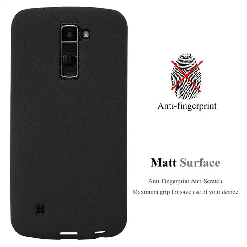Cadorabo Hülle kompatibel mit LG K10 2016 Schutzhülle aus flexiblem TPU Silikon