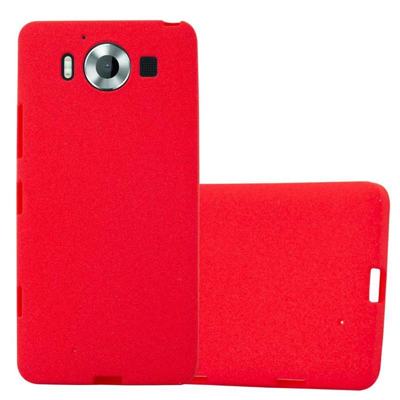 Cadorabo Hülle kompatibel mit Nokia Lumia 950 Schutzhülle aus flexiblem TPU Silikon