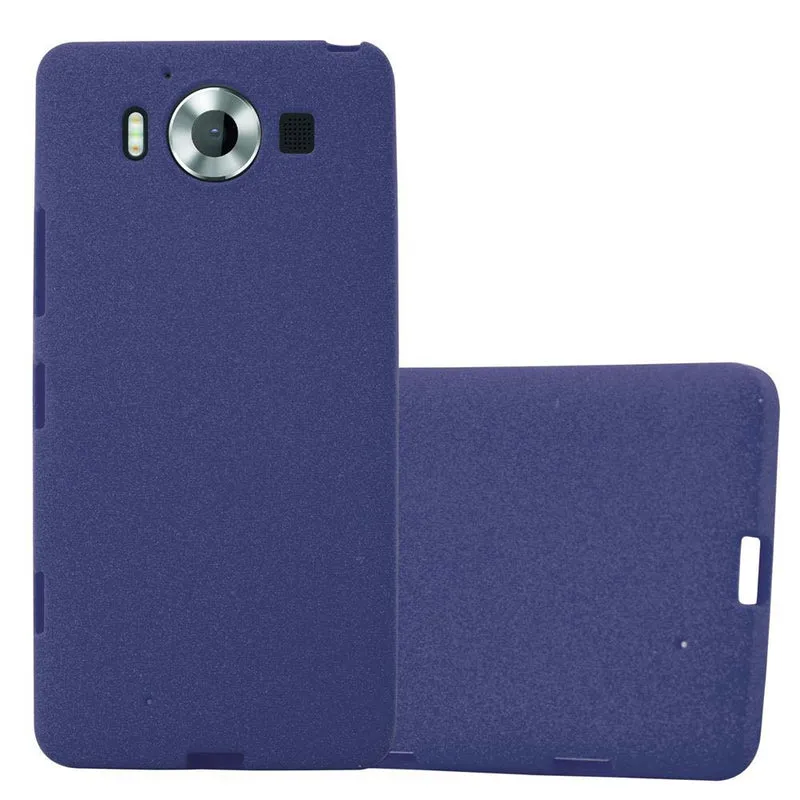 Cadorabo Hülle kompatibel mit Nokia Lumia 950 Schutzhülle aus flexiblem TPU Silikon
