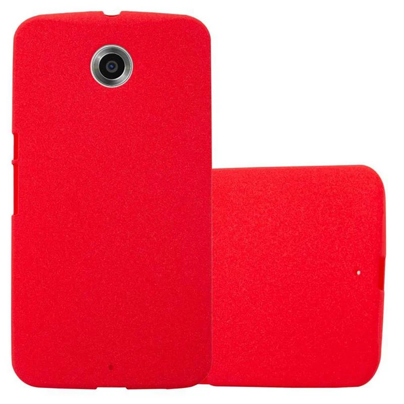 Cadorabo Hülle kompatibel mit Motorola Google NEXUS 6 Schutzhülle aus flexiblem TPU Silikon