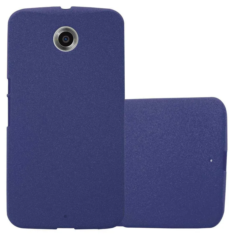 Cadorabo Hülle kompatibel mit Motorola Google NEXUS 6 Schutzhülle aus flexiblem TPU Silikon