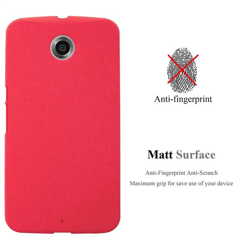 Cadorabo Hülle kompatibel mit Motorola Google NEXUS 6 Schutzhülle aus flexiblem TPU Silikon