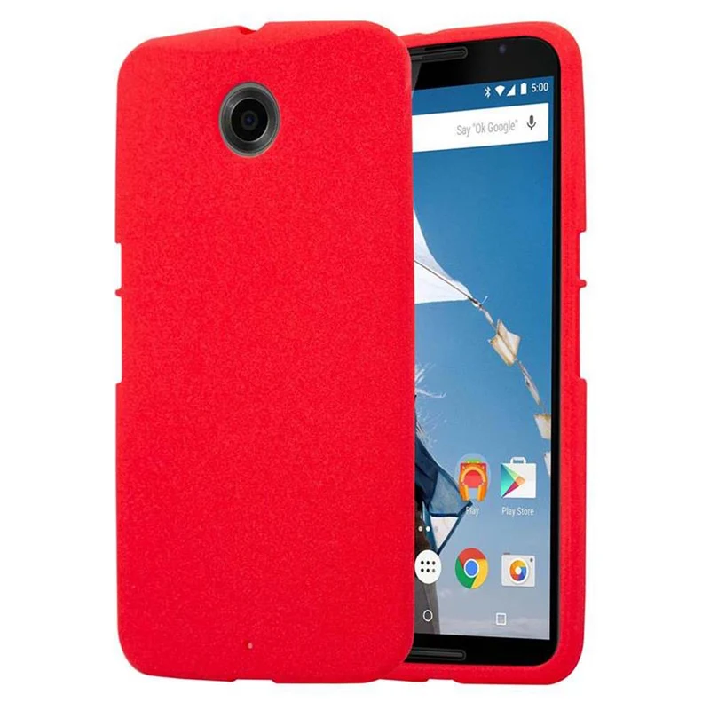 Cadorabo Hülle kompatibel mit Motorola Google NEXUS 6 Schutzhülle aus flexiblem TPU Silikon