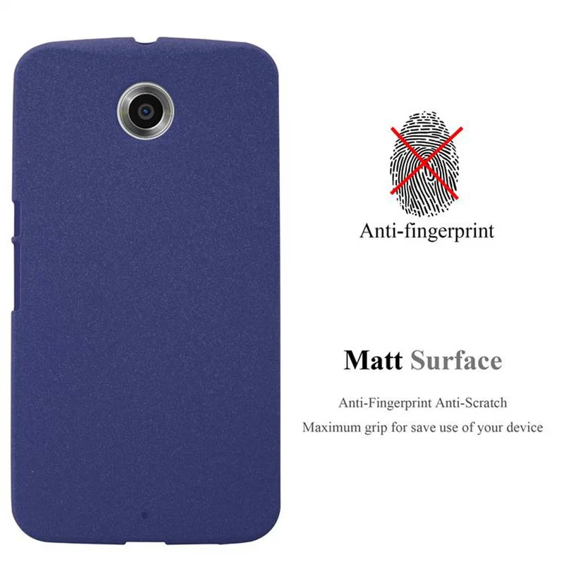 Cadorabo Hülle kompatibel mit Motorola Google NEXUS 6 Schutzhülle aus flexiblem TPU Silikon