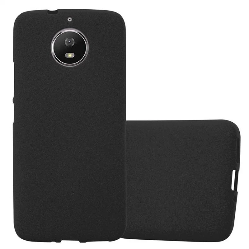 Cadorabo Hülle kompatibel mit Motorola MOTO G5S Schutzhülle aus flexiblem TPU Silikon