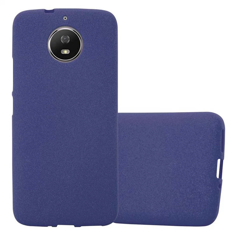 Cadorabo Hülle kompatibel mit Motorola MOTO G5S Schutzhülle aus flexiblem TPU Silikon