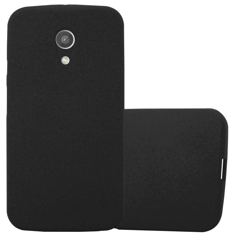 Cadorabo Hülle kompatibel mit Motorola MOTO G2 Schutzhülle aus flexiblem TPU Silikon