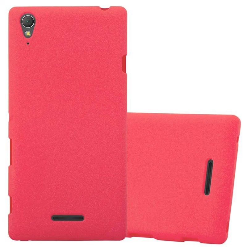 Cadorabo Hülle kompatibel mit Sony Xperia T3 Schutzhülle aus flexiblem TPU Silikon