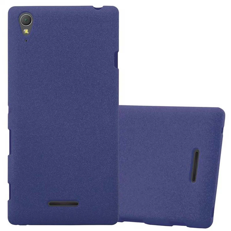 Cadorabo Hülle kompatibel mit Sony Xperia T3 Schutzhülle aus flexiblem TPU Silikon