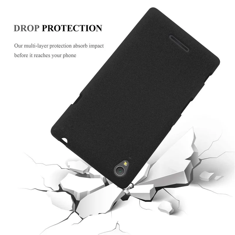 Cadorabo Hülle kompatibel mit Sony Xperia T3 Schutzhülle aus flexiblem TPU Silikon
