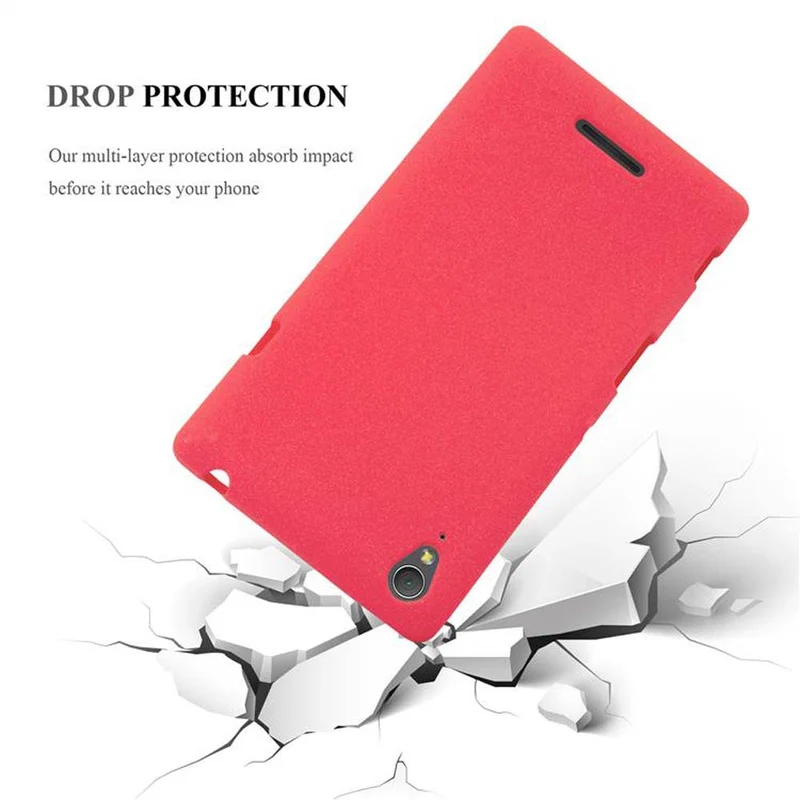 Cadorabo Hülle kompatibel mit Sony Xperia T3 Schutzhülle aus flexiblem TPU Silikon
