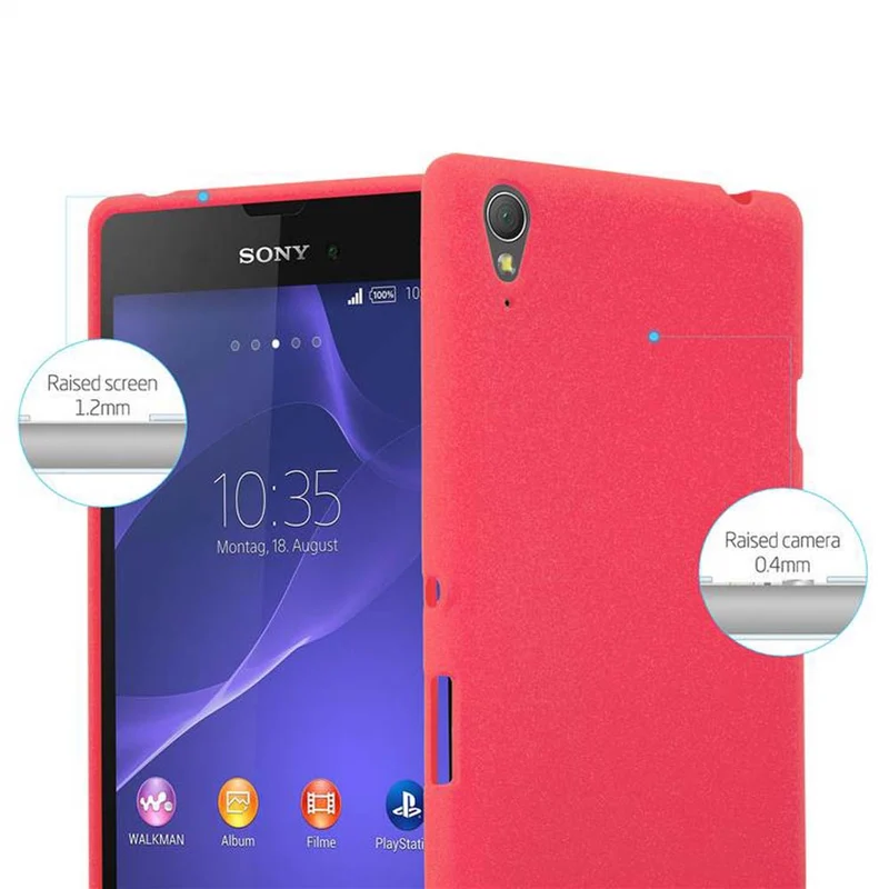 Cadorabo Hülle kompatibel mit Sony Xperia T3 Schutzhülle aus flexiblem TPU Silikon