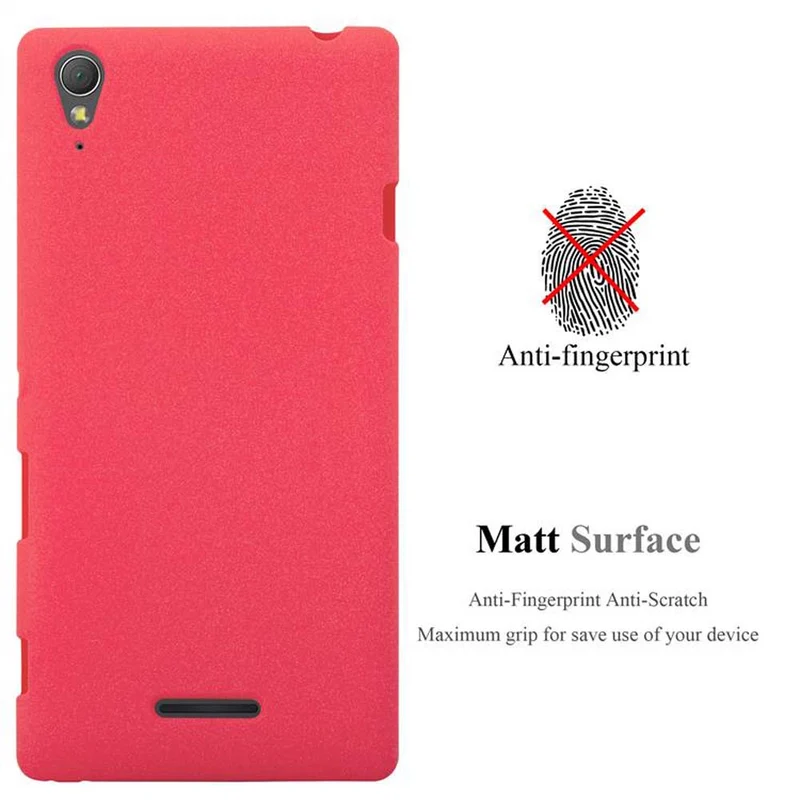 Cadorabo Hülle kompatibel mit Sony Xperia T3 Schutzhülle aus flexiblem TPU Silikon