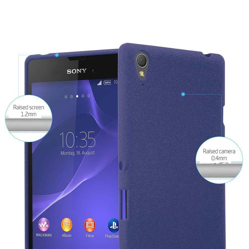 Cadorabo Hülle kompatibel mit Sony Xperia T3 Schutzhülle aus flexiblem TPU Silikon