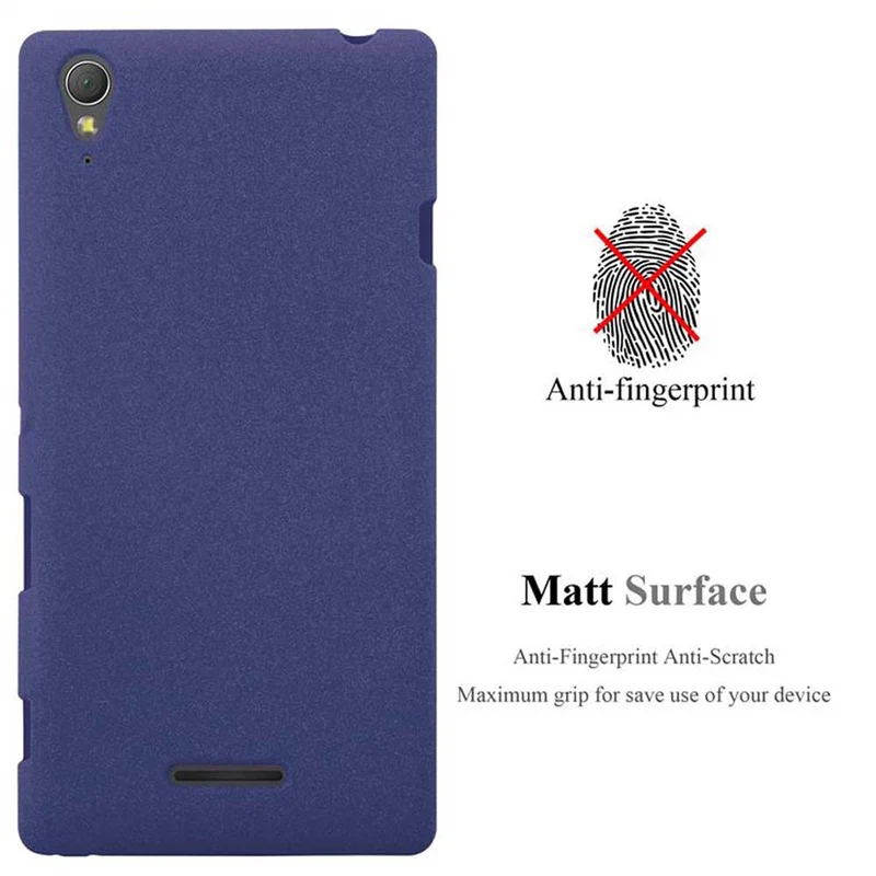 Cadorabo Hülle kompatibel mit Sony Xperia T3 Schutzhülle aus flexiblem TPU Silikon