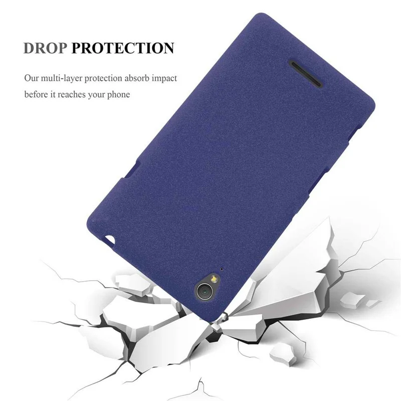 Cadorabo Hülle kompatibel mit Sony Xperia T3 Schutzhülle aus flexiblem TPU Silikon