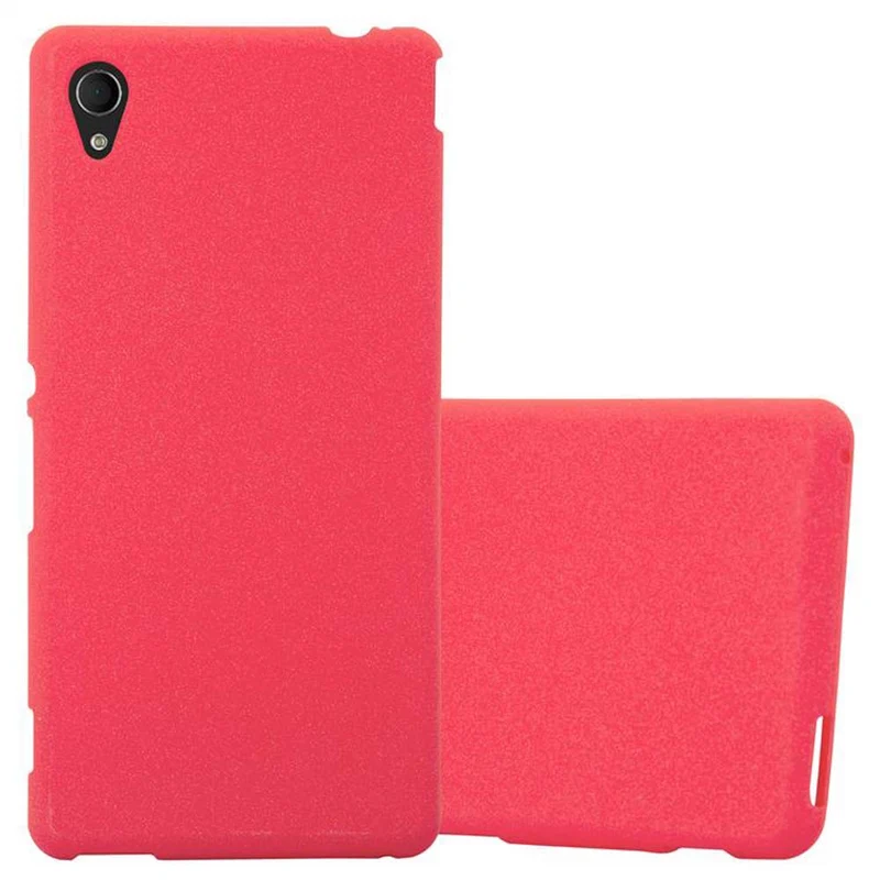 Cadorabo Hülle kompatibel mit Sony Xperia M4 AQUA Schutzhülle aus flexiblem TPU Silikon