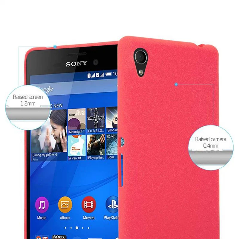 Cadorabo Hülle kompatibel mit Sony Xperia M4 AQUA Schutzhülle aus flexiblem TPU Silikon