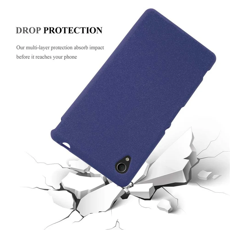 Cadorabo Hülle kompatibel mit Sony Xperia M4 AQUA Schutzhülle aus flexiblem TPU Silikon