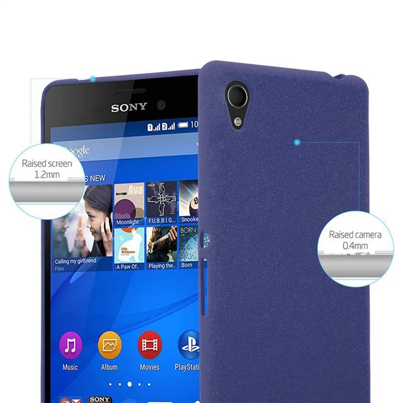 Cadorabo Hülle kompatibel mit Sony Xperia M4 AQUA Schutzhülle aus flexiblem TPU Silikon