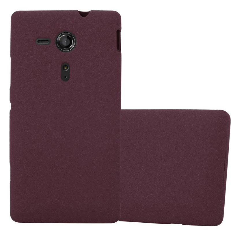 Cadorabo Hülle kompatibel mit Sony Xperia SP Schutzhülle aus flexiblem TPU Silikon