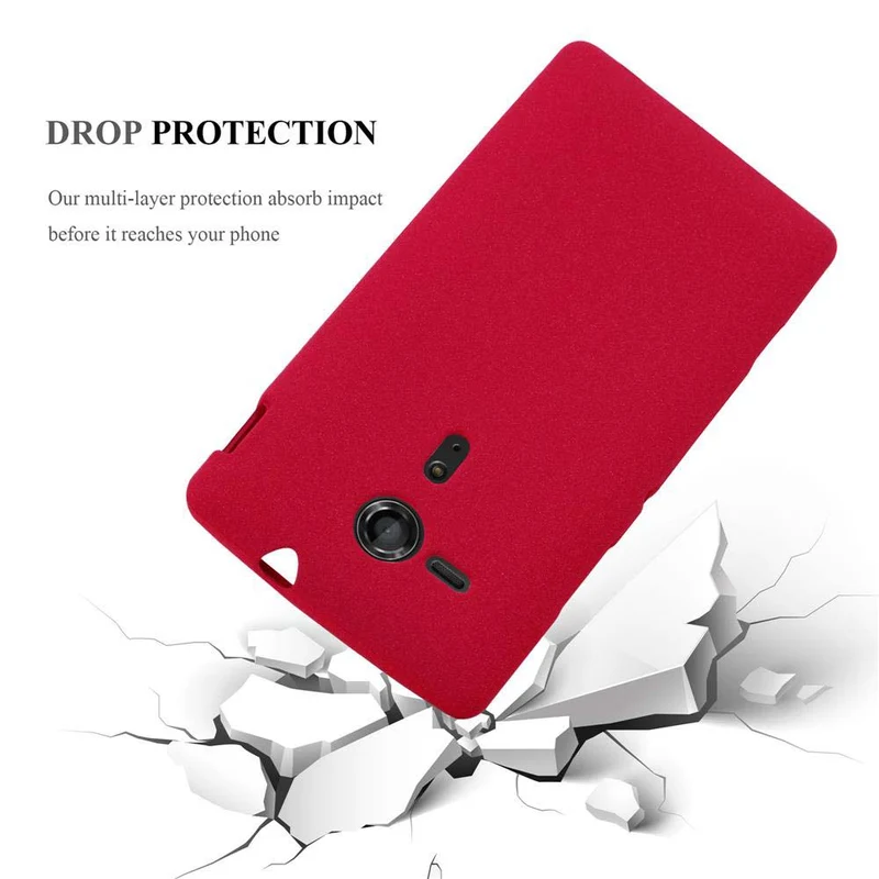Cadorabo Hülle kompatibel mit Sony Xperia SP Schutzhülle aus flexiblem TPU Silikon