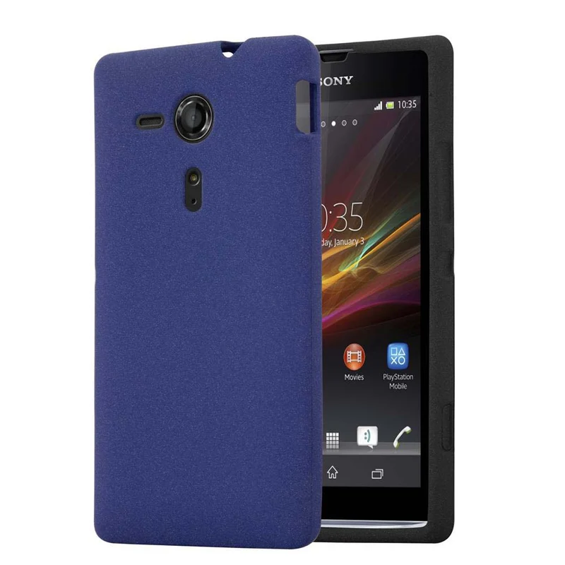 Cadorabo Hülle kompatibel mit Sony Xperia SP Schutzhülle aus flexiblem TPU Silikon