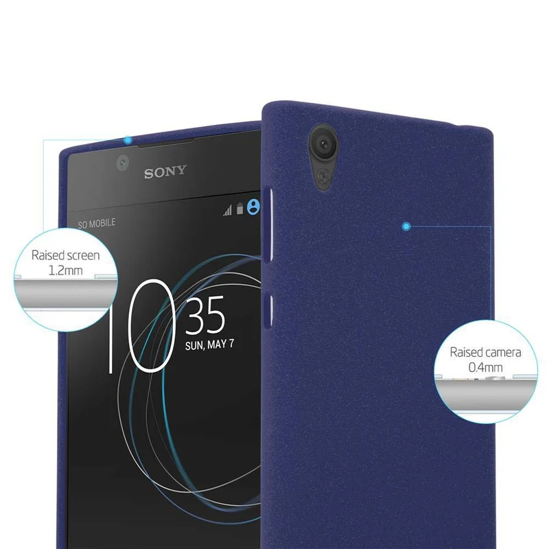 Cadorabo Hülle kompatibel mit Sony Xperia L1 Schutzhülle aus flexiblem TPU Silikon