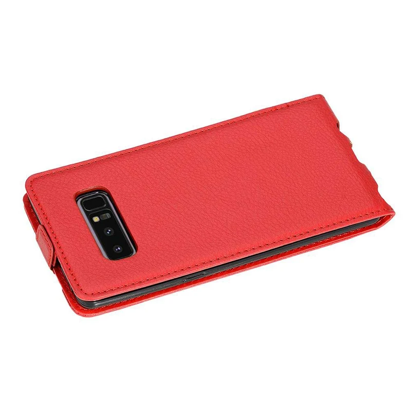 Cadorabo Hülle kompatibel mit Samsung Galaxy NOTE 8 Schutzhülle im Flip Design aus strukturiertem Kunstleder