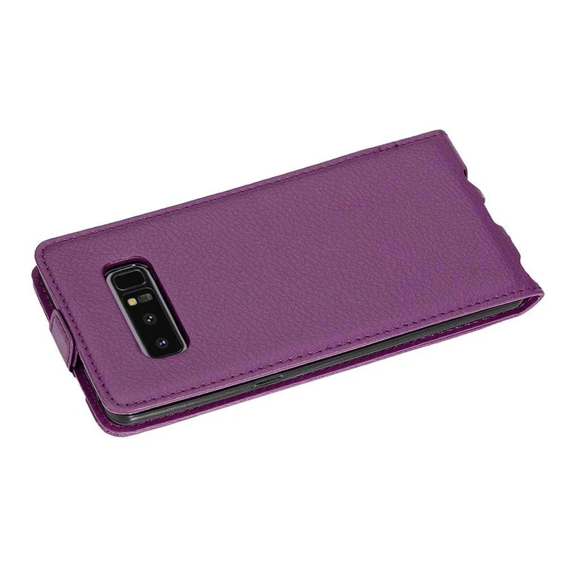Cadorabo Hülle kompatibel mit Samsung Galaxy NOTE 8 Schutzhülle im Flip Design aus strukturiertem Kunstleder