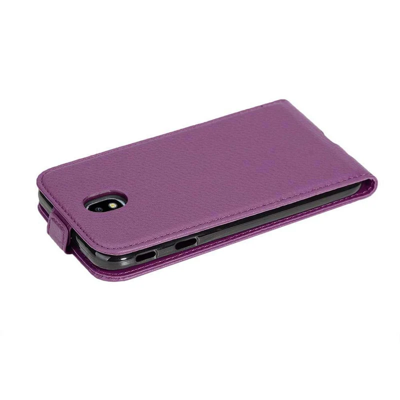 Cadorabo Hülle kompatibel mit Samsung Galaxy J5 2017 / J5 PRO Schutzhülle im Flip Design aus strukturiertem Kunstleder