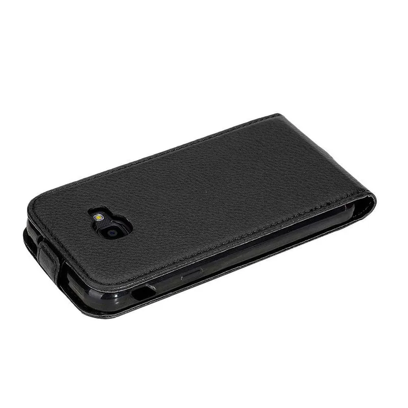 Cadorabo Hülle kompatibel mit Samsung Galaxy XCover 4 / XCover 4s Schutzhülle im Flip Design aus strukturiertem Kunstleder