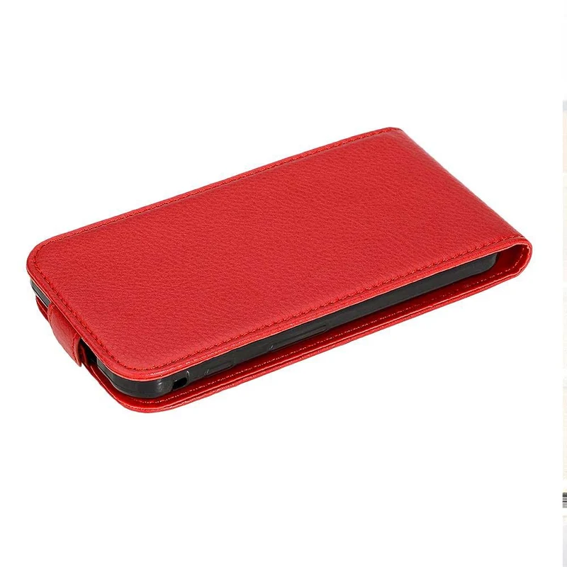 Cadorabo Hülle kompatibel mit Samsung Galaxy XCover 4 / XCover 4s Schutzhülle im Flip Design aus strukturiertem Kunstleder